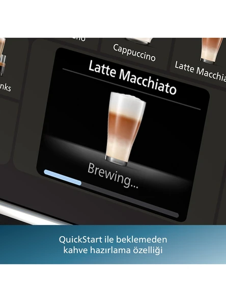 Philips 5500 Serisi LatteGo Tam Otomatik Espresso Makinesi, 20 Sıcak ve Soğuk İçecek, EP5543/80 - 4