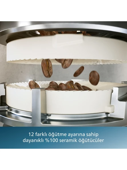 Philips 5500 Serisi LatteGo Tam Otomatik Espresso Makinesi, 20 Sıcak ve Soğuk İçecek, EP5543/80 - 8