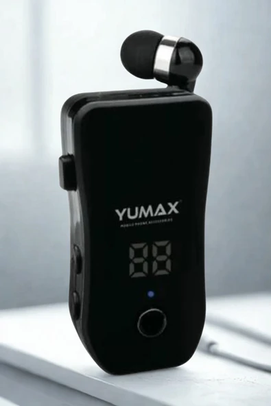 Yumax - Kablosuz Bluetooth 5.2 Kulaklık K7 - HD Ses - Gürültü Azaltma - Type-C Hızlı Şarj - 100 Saat Bekleme