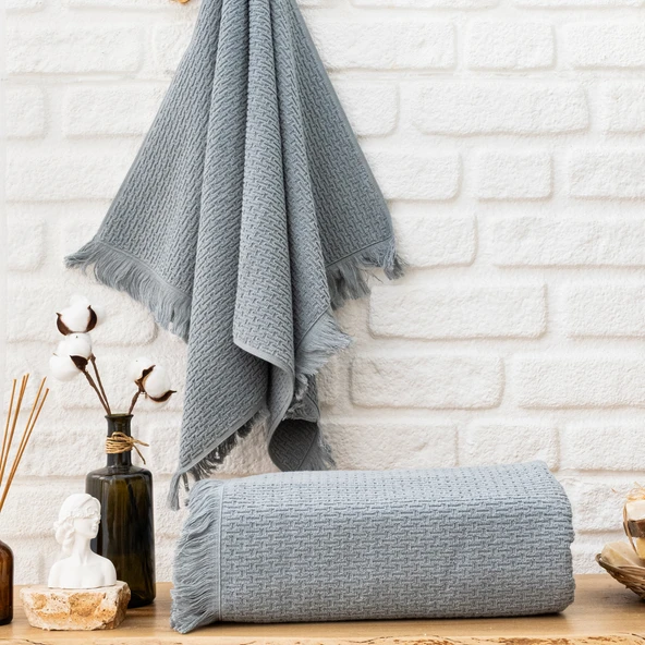 Schafer Home Polly Havlu 70x140 Cm 1 Parça-İndigo - 2