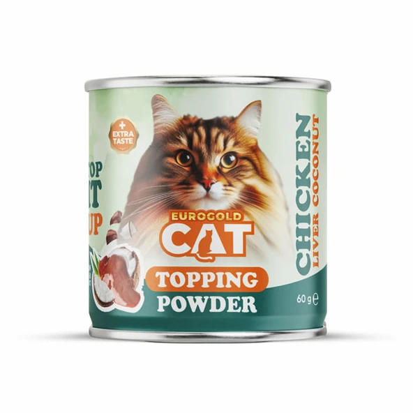 EuroGold Cat Topping Tavuk Ciğerli 60 Gr ürün görseli