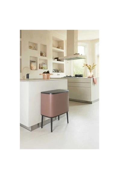 Brabantia Bo Satın Taupe Dokunmatik Çöp Kutusu 11+23lt - Resim 4