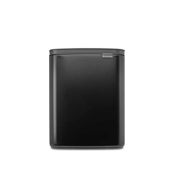 Brabantia Bo Mat Siyah Çöp Kutusu 12lt - 1