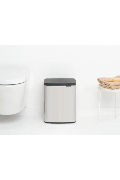 Brabantia Bo Brıllant Steel Çöp Kutusu 12lt ürün görseli