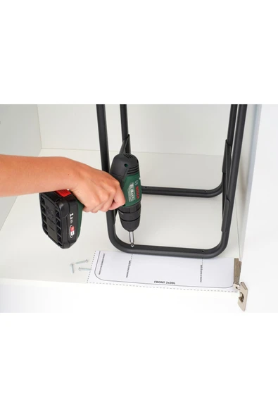 Brabantia Sort&go Buılt–ın Dark Grey Çöp Kutusu 2x30lt - 2