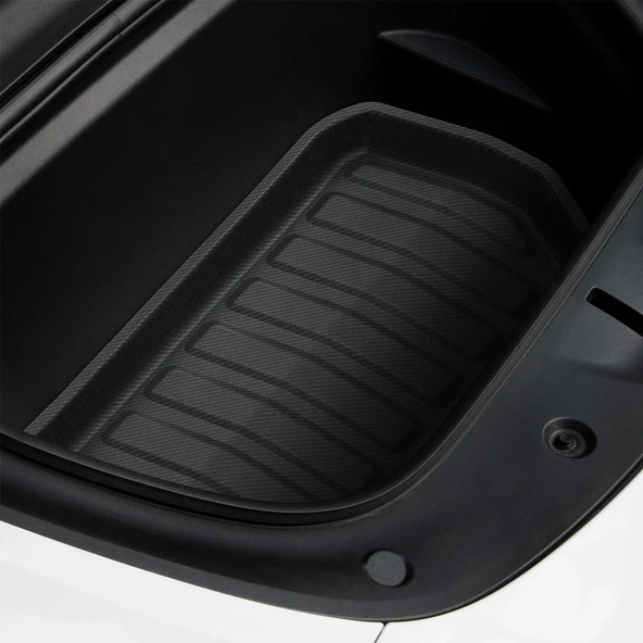 Spigen Tesla Model Y (2024-2023) Front Trunk Ön Bagaj 3D Havuz Paspas Black TL10-Y - ACP06529 - 2