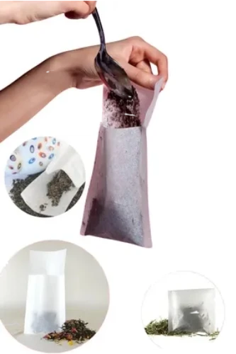 26 Adet Pratik Kullan At Çay,Bitki Çayı,Filtre Kahve Demleme Poşeti Süzgeci - 4