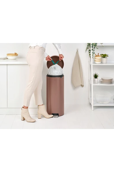 Brabantia Newıcon Satın Taupe Pedallı Çöp Kutusu 30lt - 5