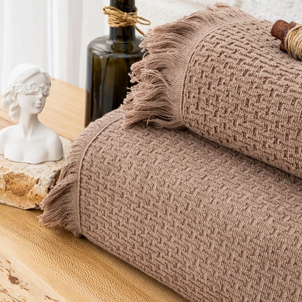 Schafer Home Polly Havlu 70x140 Cm 1 Parça-Kahverengi - 5