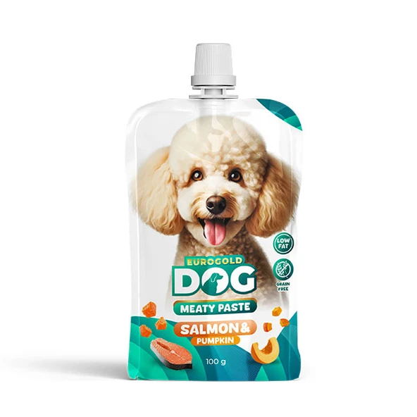 EuroGold Dog Et Ezmesi Somon-Balkabağı 100 Gr ürün görseli
