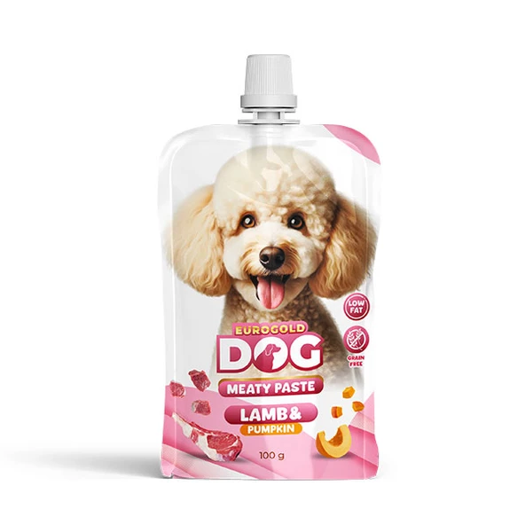 EuroGold Dog Et Ezmesi Kuzu-Balkabağı 100 Gr ürün görseli