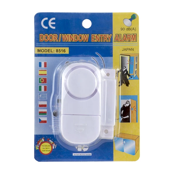 Powermaster PM-17795 Mini Kapı Alarm Sistemi Manyetikli Kapı Pencere Alarmı - 2