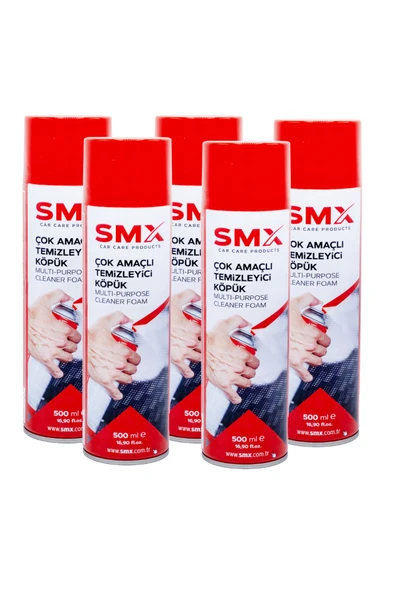 SMX Çok Amaçlı Temizleyici Köpük 500 Ml 5 Adet ürün görseli 1