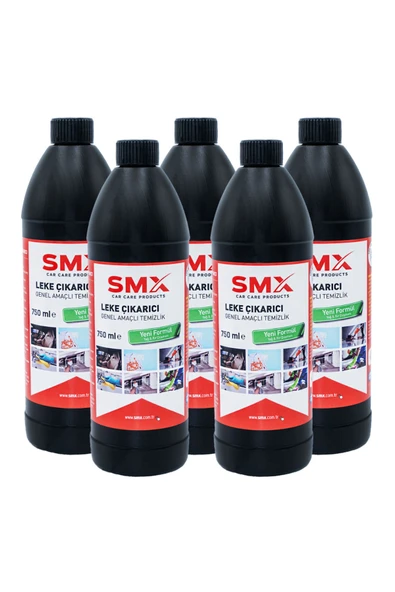 SMX Leke Çıkarıcı /Genel Amaçlı Temizlik Ürünü 750ml 5 Adet ???? 5 Al, 3 Öde!