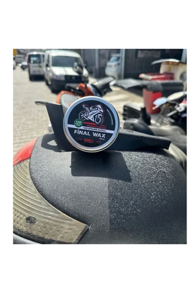 SMX Motosikletlere Özel Final Wax 150 ml 2 Adet + Hediye Takoz Cila Süngeri - 2