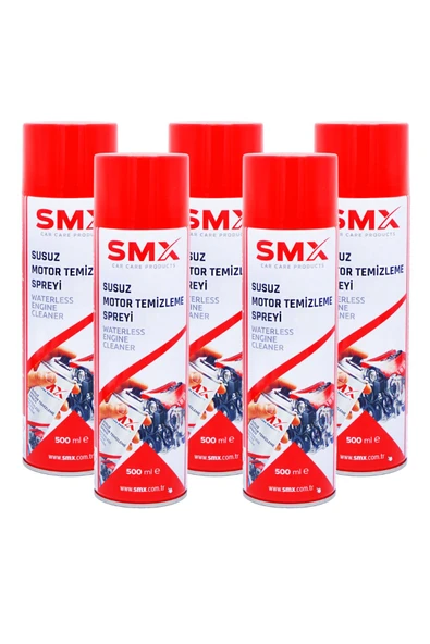 SMX Susuz Motor Temizleme Spreyi 500 Ml 5 Adet ???? 5 Adet Al, 3 Öde! ürün görseli 1