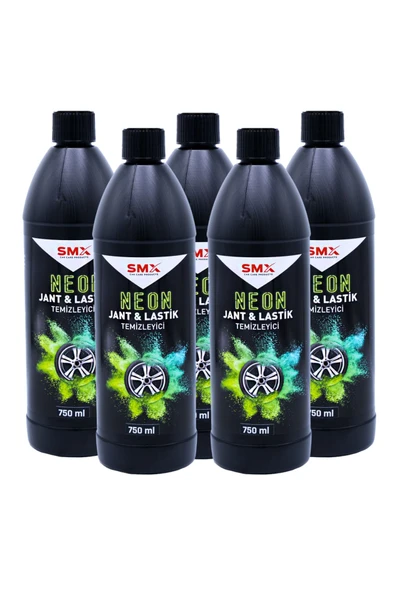 SMX Neon Jant & Lastik Temizleyici 750 ml. 5 Adet ???? 5 Adet Al, 3 Öde! ürün görseli 1