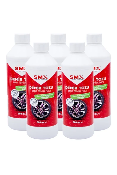 SMX Demir Tozu & Jant Temizleyici 500 mL 5 Adet ürün görseli 1