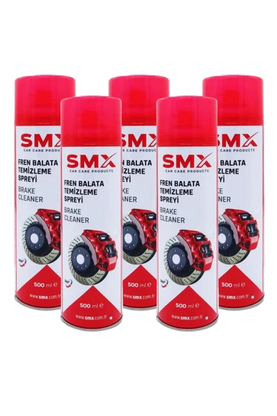 SMX Fren Balata Temizleme Spreyi 500 Ml 5 Adet ürün görseli 1