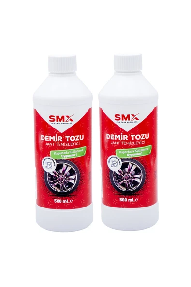 SMX Demir Tozu & Jant Temizleyici 500 mL 2 Adet ürün görseli 1