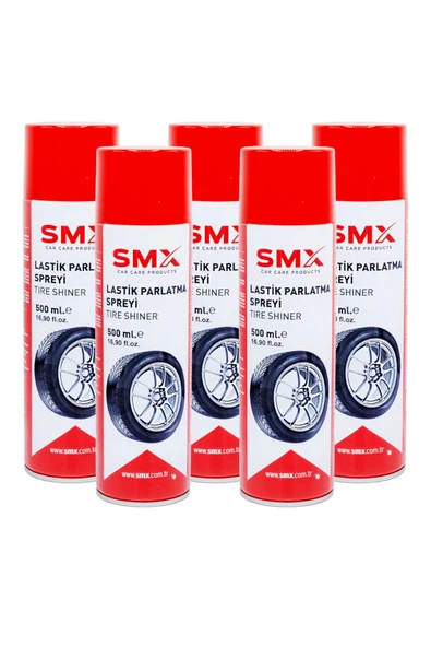 SMX Lastik Parlatma Spreyi 500 ml 5ADET ürün görseli 1