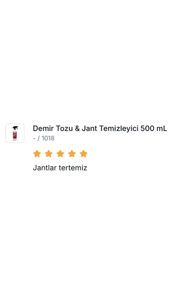 SMX Demir Tozu & Jant Temizleyici 500 mL 5 Adet - Resim 2