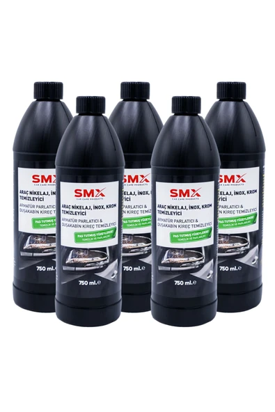 SMX İnox Krom ve Nikelaj Temizleyici 750 Ml ürün görseli 1