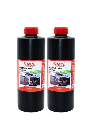 SMX Far Temizleme Solüsyonu 1 Lt. 2 Adet ürün görseli
