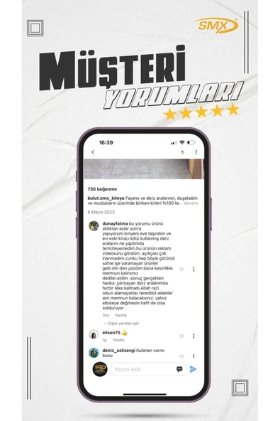 SMX Banyo-Fayans-Derz Temizleyici+Leke Çıkarıcı (2'Lİ EV TEMİZLİK SETİ) - 2