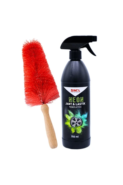 SMX Neon Jant & Lastik Temizleyici 750 ml.+ Jant Temizleme Fırçası ürün görseli 1