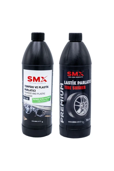SMX Torpido ve Plastik Parlatıcı 750 Ml + Lastik Parlatıcı 750 Ml ürün görseli 1