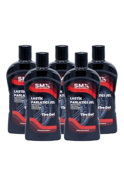 SMX Jel Lastik Parlatıcı 500 Ml 5 Adet + (Sünger Hediye) 5 Adet Al, 3 Öde! ürün görseli 1