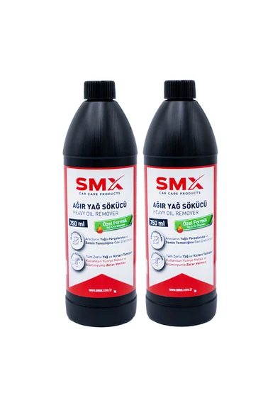 SMX Ağır Yağ Sökücü 750 Ml 2 Adet