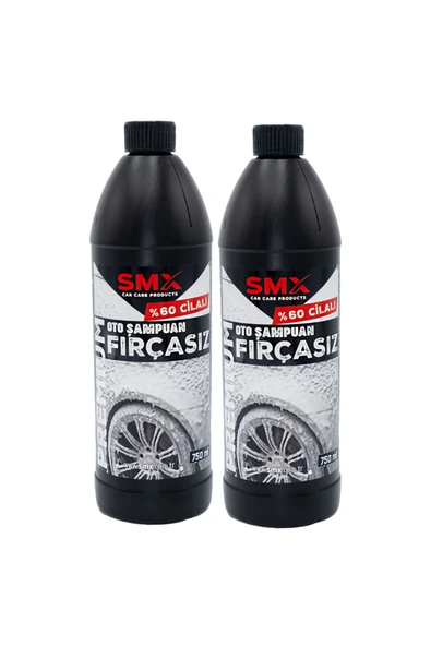SMX Premium %60 Cilalı Fırçasız Oto Şampuanı 750 ml 2 Adet ürün görseli