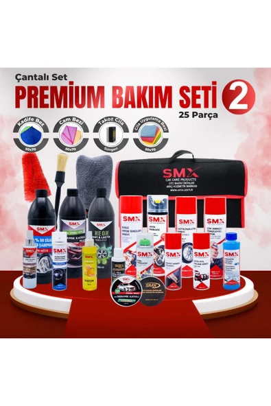 SMX Premium Bakım Seti 2 (25 Parça Ürün) ürün görseli 1