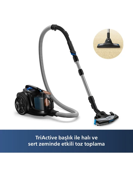 Philips Marathon Ultimate XB7150/07 900 W Toz Torbasız Süpürge