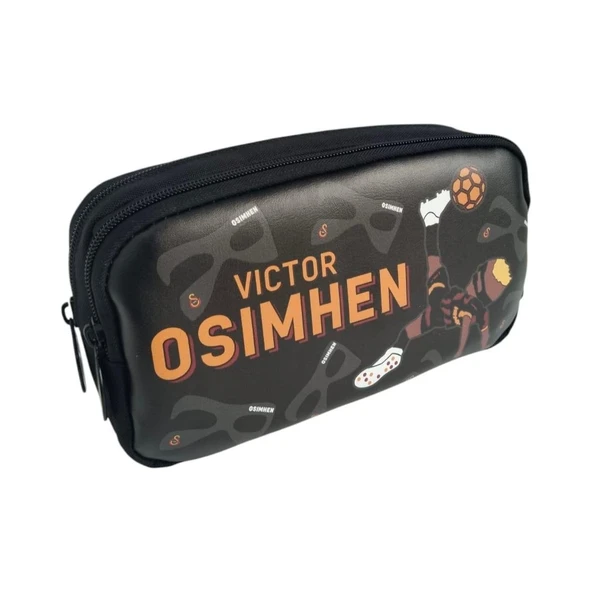 Galatasaray Orjinal Lisanslı Vıctor Osımhen Kalem Çantası-kurusu-kalemlik 25589
