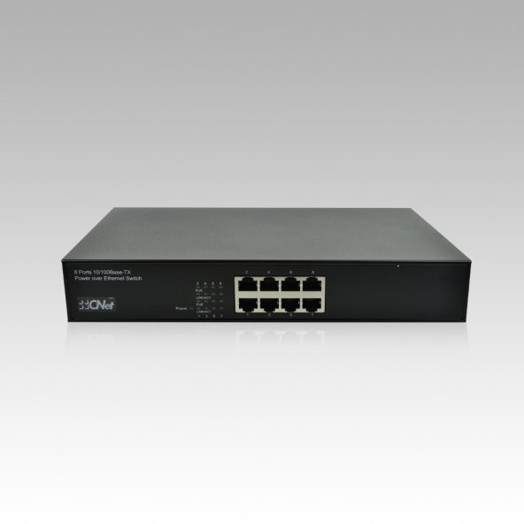 CNet CSH-8008P Fast PoE Switch - 1