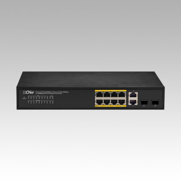 CNet CGS-8002GSP Gigabit PoE Switch - 1