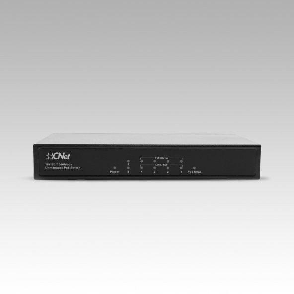 CNet CSH-500P Gigabit PoE Switch - 2