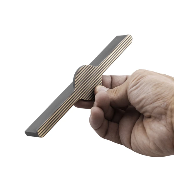 Saral Çizgili Antik Sarı Metal Kulp 160 mm 16 cm Mobilya Çekmece Mutfak Dolabı Dolap Kapak Kulpları - Resim 7