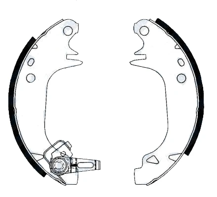 SWAPP 454009-1 Arka Fren Balatası Pabuc R9-R22-R5-P309 Delik 6,0mm +1mm Kalın - 3