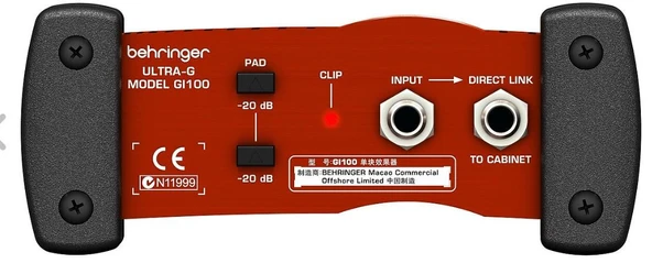 Behringer Ultra-G GI100 Aktif DI-Box  - Açılmış Kutu (Sıfır Kondisyon) - 2