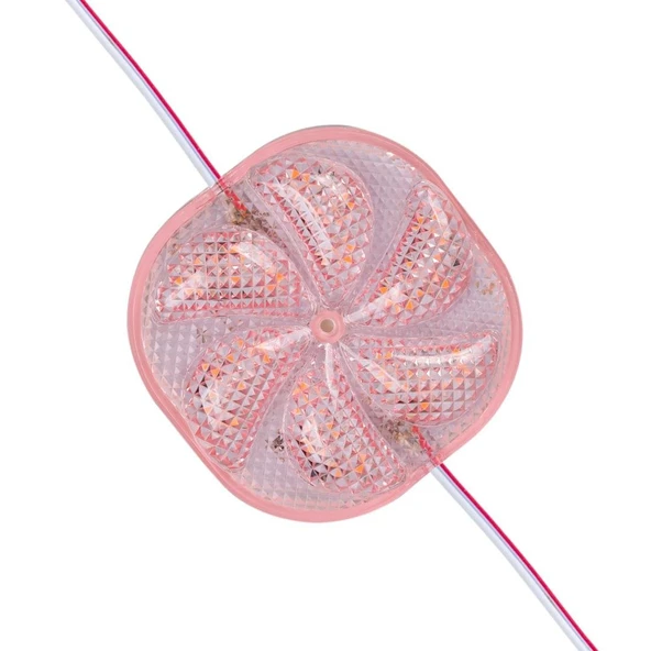 Powermaster 12 Volt 3 Watt Pembe Sabit 6565-2835 Modül Led