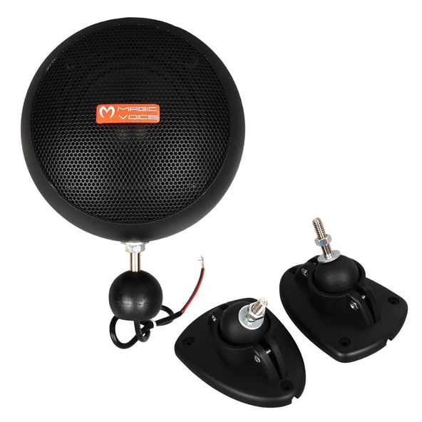 Magicvoice MV-13 7.5 CM 20 Watt Komütatörlü Hat Trafolu Sütun Sarkık Hoparlör 2'Li Okul Cami Konferans Salonu Hoparlörü - 3