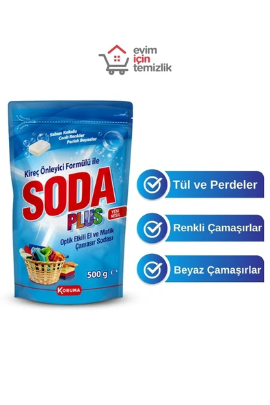 Hypo Çamaşır Sodası - Soda Plus 2'li Paket - 3