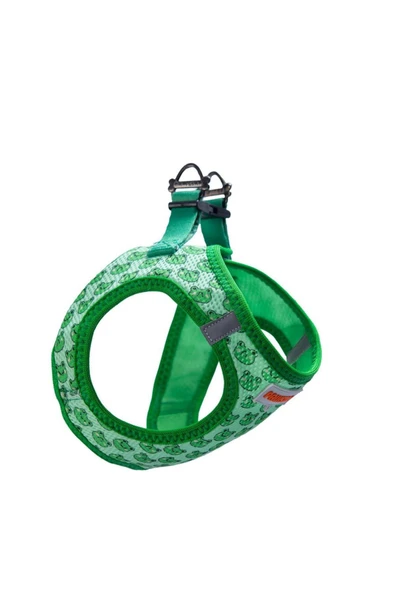 Pawstar Frog Air-mesh Göğüs Tasması Kedi Köpek Göğüs Tasması Kurbağa Desenli Köpek Tasması - 4