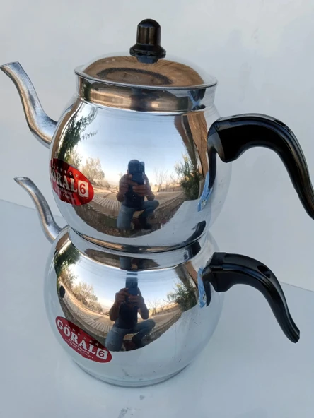 Aluminyum Tombik Çaydanlık - Resim 2