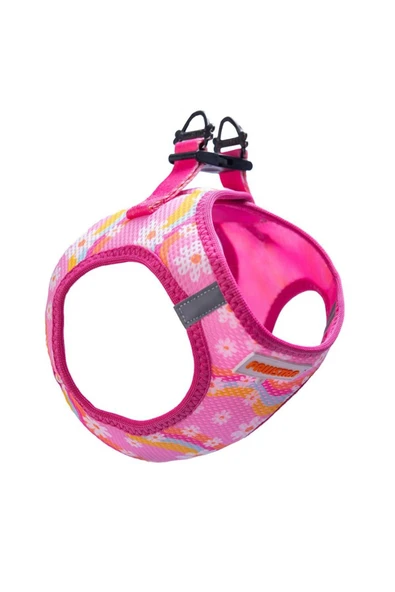 Pawstar Daisy Air-mesh Göğüs Tasması Kedi Köpek Göğüs Tasması Papatya Desenli Köpek Tasması - Resim 5