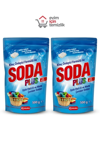 Hypo Çamaşır Sodası - Soda Plus 2'li Paket - 2